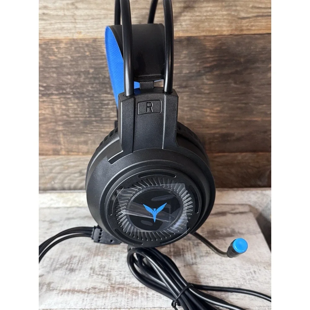 🎧 Pro-Level Gaming Headset Wired‎ w/ Mic | LED Lights | Noise Cancel | NEW